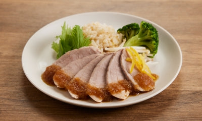 豚ヒレ肉 柚子おろしソース